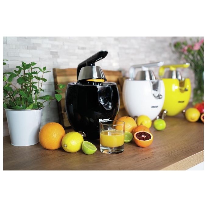 Unold 78135 Spremiagrumi Elettrico Potenza 300 W con Due Coni per Agrumi e Filtro in Acciaio Inox colore Nero