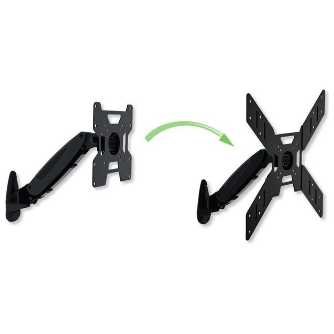 Techly Adattatore Universale per Supporto Vesa da 200x200 a 400x400 Nero