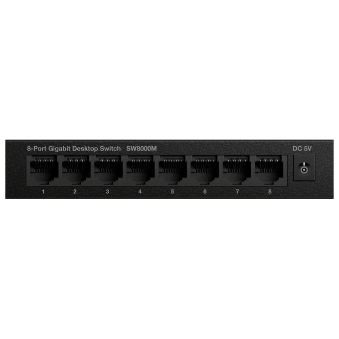 Strong SW 8000M Switch da Desktop Gigabit a 8 Porte
