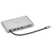 Kensington K33853WW UH1440P Docking Station Universale USB-C 10-in-1 Plug and Play 3 porte USB-A HDMI DisplayPort VGA Ethernet Gigabit Micro SD SD Audio 3.5 mm Alimentazione Pass-Through 85 W colore Nero