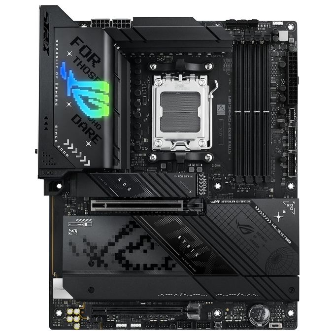 ASUS 90MB1IV0-M0EAY0 ROG STRIX X870-F Scheda Madre ATX Socket AM5 DDR5 fino a 192 GB Wi-Fi 7 Bluetooth 5.4 colore Nero