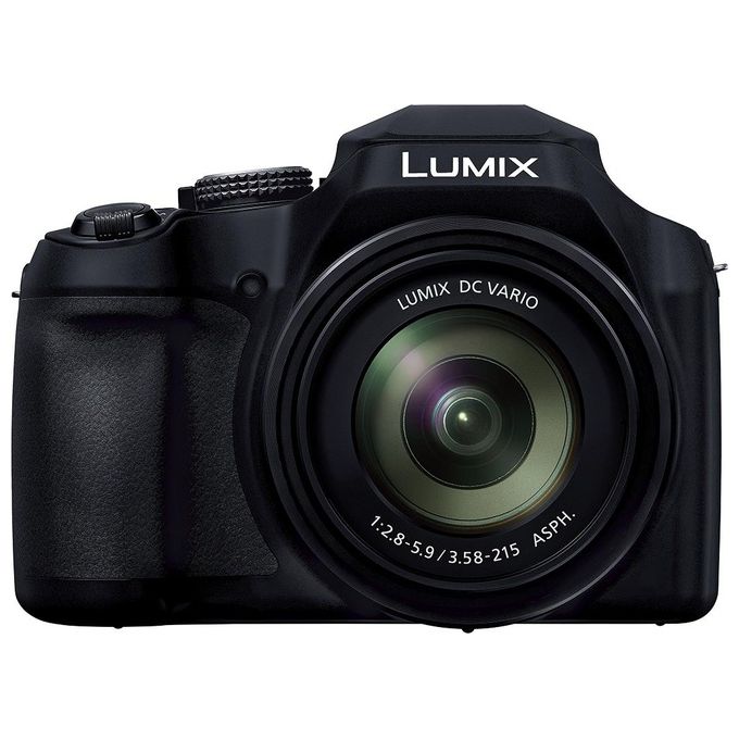 Panasonic DC-FZ82DE-K Lumix Fotocamera Bridge 18.1MP Zoom 60x 20-1200mm F2.8-5.9 Video 4K Mirino OLED Touch Screen USB-C colore Nero