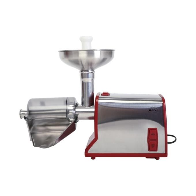 RGV NEWPOMMIJUNIOR New Pommi Junior Passapomodoro Elettrico 400W 50 Kg-h Filtro Inox colore Rosso