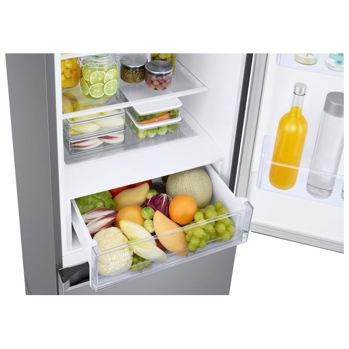 Samsung RB38C600CS9 EcoFlex AI Frigorifero Combinato 390 L 203 cm Classe C 35 dB No Frost Wi-Fi colore Acciaio Inox