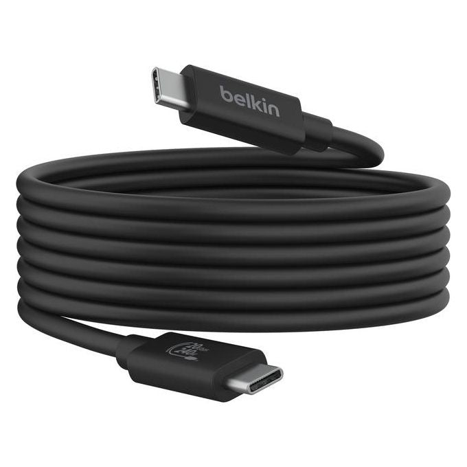 Belkin INZ004BT2MBK Cavo USB4 Gen 2x2 2 m USB C 20 Gbit-s 240 W colore Nero