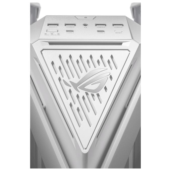 ASUS 90DC00F3-B39000 ROG Hyperion GR701 Case PC Full Tower Supporto E-ATX Radiatori 420 mm 4 Ventole 140 mm USB Type-C Doppia Porta 60W Aura Sync colore Bianco