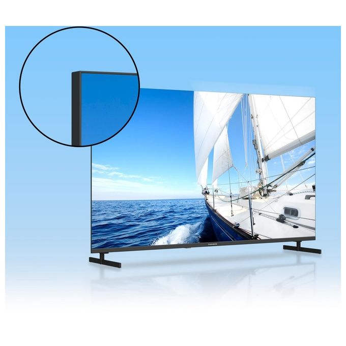 Thomson 32HG2S14 G63 Series Smart TV 32'' HD LCD Google TV Wi-Fi Bluetooth DVB-T2 colore Nero