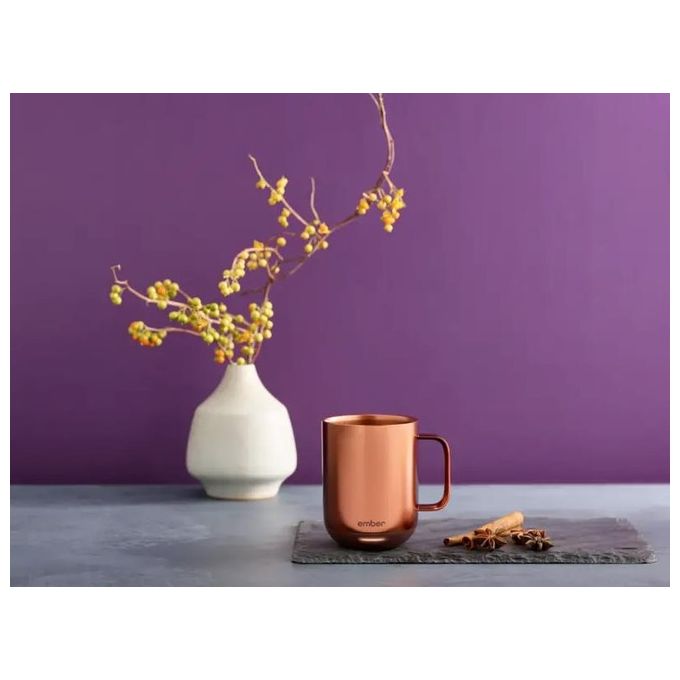 Ember CM191405EU Mug 2 Tazza Intelligente 414 ml con Controllo App e Temperatura Regolabile colore Rame