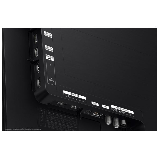Samsung 8806095564968 S90 TV OLED 83'' 4K AI HDR+ Processore NQ4 AI GEN2 Motion Xcelerator 144Hz Design LaserSlim Dolby Atmos colore Graphite Black
