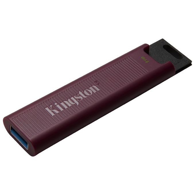 Kingston DTMAXA-1TB DataTraveler Max Unita' Flash USB 3.2 Gen 2 Capacita' 1000 GB Velocita' Lettura fino a 1000 MB-s Scrittura fino a 900 MB-s colore Rosso