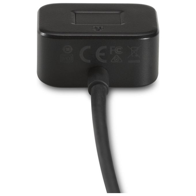 Kensington K62330WW VeriMark Desktop Chiavetta Lettore Impronte Digitali USB 2.0 FIDO U2F FIDO2 Windows Hello 10 impronte colore Nero