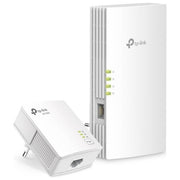 TP-Link TL-WPA7817 KIT Kit Powerline AV1000 Wi-Fi 6 Dual Band AX1500 Gigabit Ethernet HomePlug AV2 300m colore Bianco