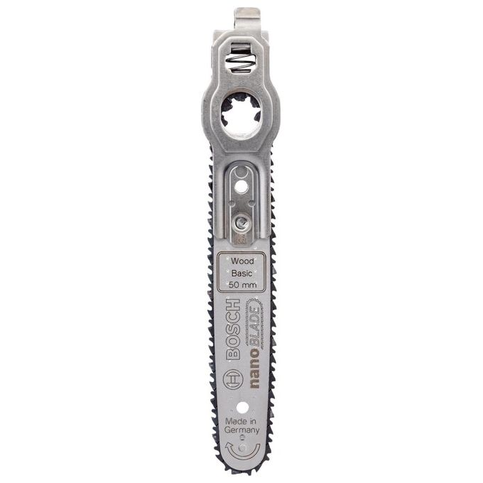 Bosch 2609256D83 NanoBlade Wood Basic 50 Lama a Catena per Micro Sega EasyCut AdvancedCut profondita' taglio 50 mm