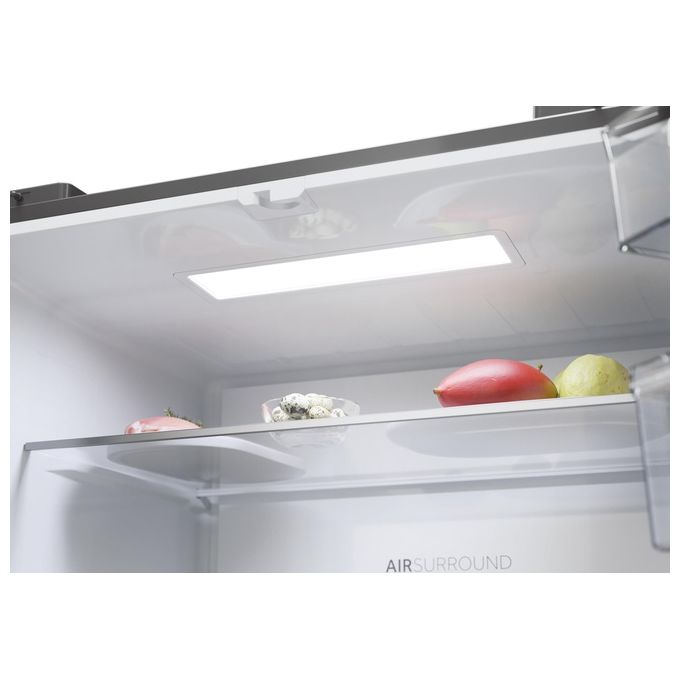 Haier HCW58F18EWMP Cube 83 Frigorifero Americano 507 L 178 cm Classe E 38 dB No Frost Wi-Fi Dispenser Acqua colore Platino Inox