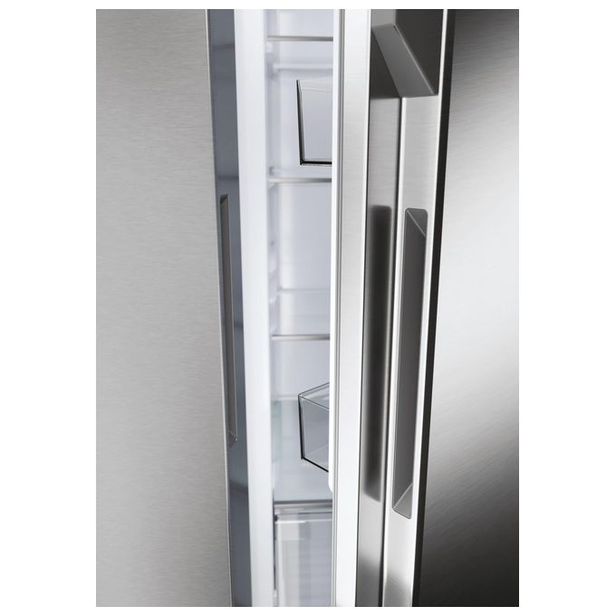 Haier HSR5918DNMP Serie 5 Frigorifero Side by Side 528 L 177,5 cm Classe D 38 dB Total No Frost Multi Airflow colore Platinum Inox
