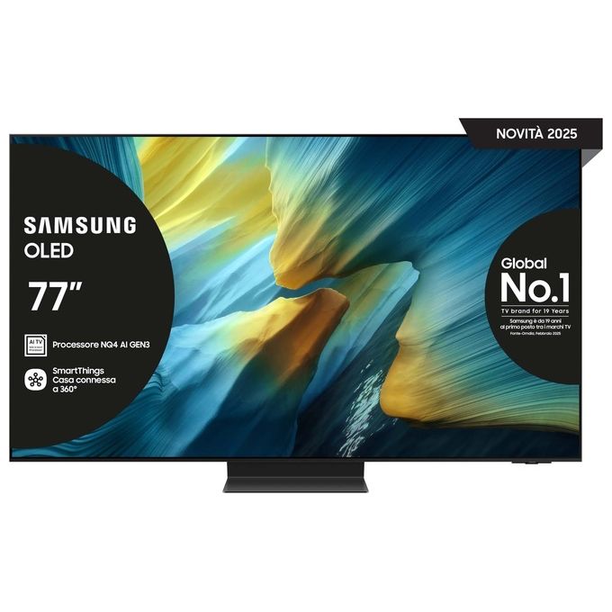 Samsung QE77S95FA Smart TV OLED 77'' 4K 165Hz HDR10+ Tizen OS Ultra HD Television