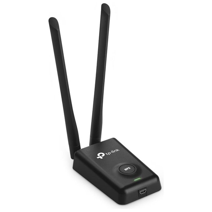 TP-LINK Adattatore Wireless 300m 802.11n-g-b-high Power Fino 500mw