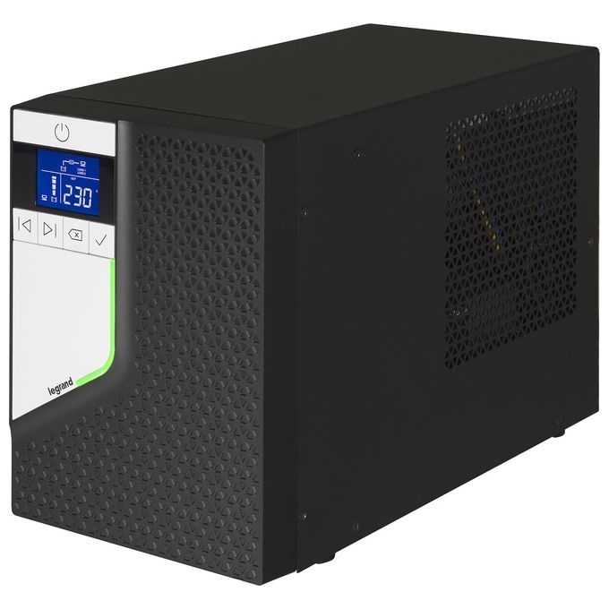 Legrand LG-311063 Keor SPE UPS Line Interactive 2000 VA 1600 W con Display LCD 8 prese C13 colore Nero