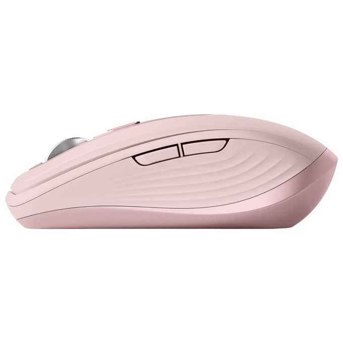 Logitech 910-006931 MX Anywhere 3S Mouse Wireless 8000 DPI Clic Silenziosi USB Type-C colore Rosa