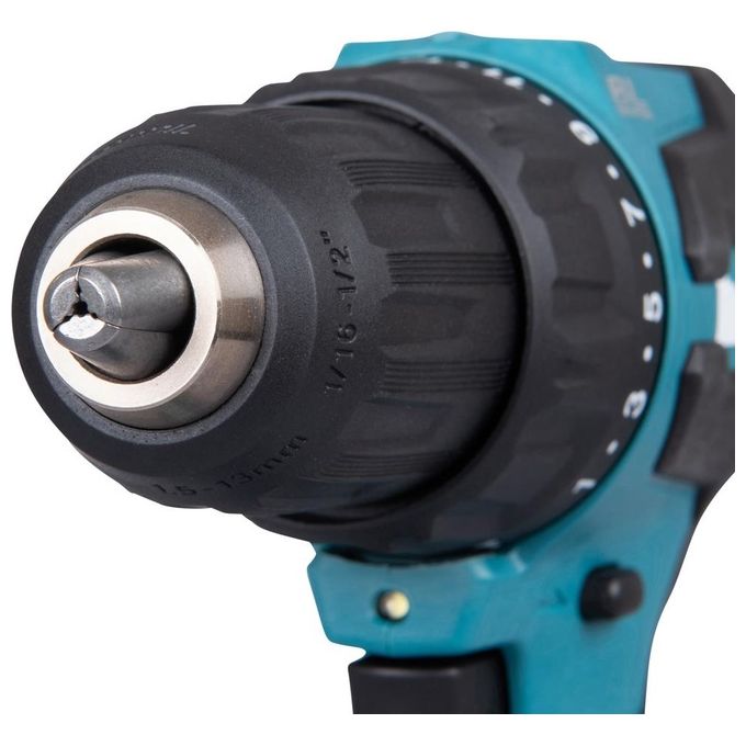 Makita DHP490Z Trapano avvitatore a percussione Brushless 18 V 65 Nm 0 - 500 - 1900 min-1 20 posizioni colore Nero
