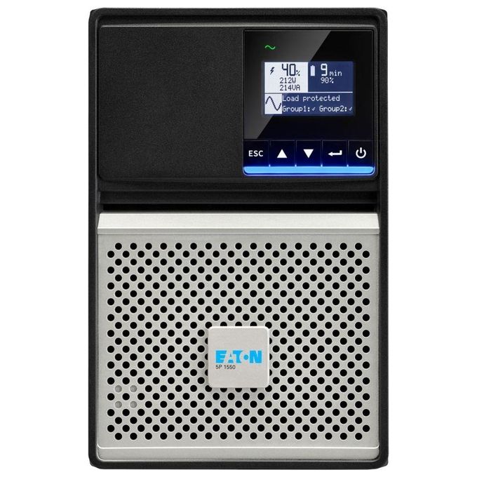 Eaton 5P1550IG2 5P Gen2 Gruppo di Continuita' UPS A Linea Interattiva 1350 W 8 Prese AC Forma d'Onda Sinusoidale colore Nero Argento
