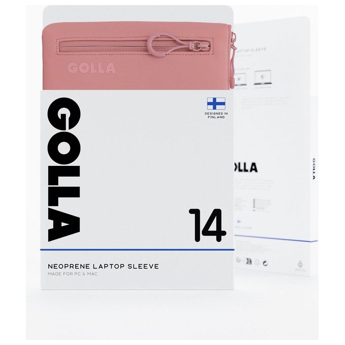 Golla 601666 Metro Sleeve Notebook Neoprene 14'' colore Rosa Sporco