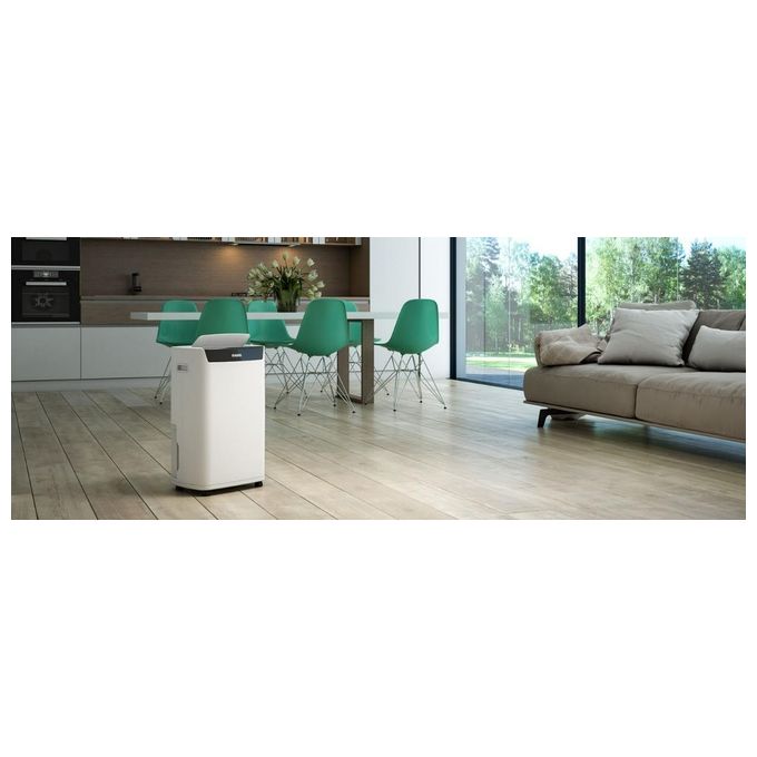 Olimpia Splendid 02065 Aquaria S1 Deumidificatore Portatile 24 l-24h fino a 100 m² Classe A Filtro HEPA Wi-Fi Timer 24h colore Bianco