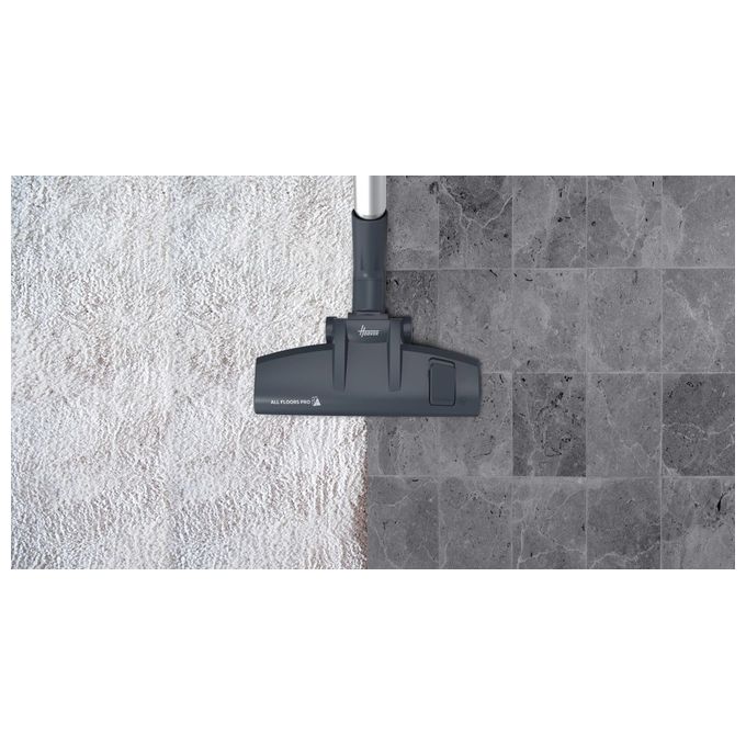 Hoover BR71_BR20011 Breeze Aspirapolvere a Traino con Filo senza Sacco Tecnologia Ciclonica Potenza 700 W Capacita' 2 Litri Glamour Blue