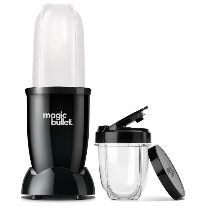 Nutribullet MBR06B Magic Bullet Frullatore da Tavolo 200W 0.5L 0.3L lame acciaio inox colore Nero