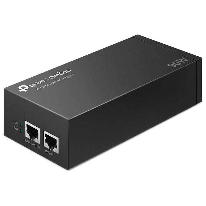TP-Link POE380S Omada Iniettore PoE++ 10 Gigabit Ethernet 90W colore Nero