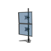 Fellowes Braccio Monitor Doppio Verticale per Tv a Schermo Piatto 32'' Nero