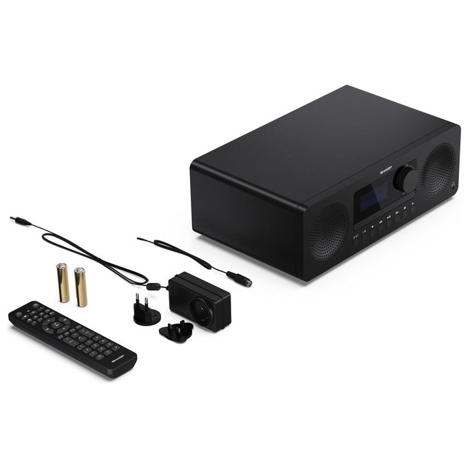 Sharp XL-B720D Microsistema Audio per la Casa 30 W Bluetooth 5.0 DAB+ FM Lettore CD USB colore Nero