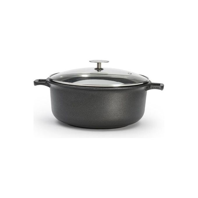 De Buyer Choc Extreme Pentola con Coperchio in Vetro 28cm per Induzione