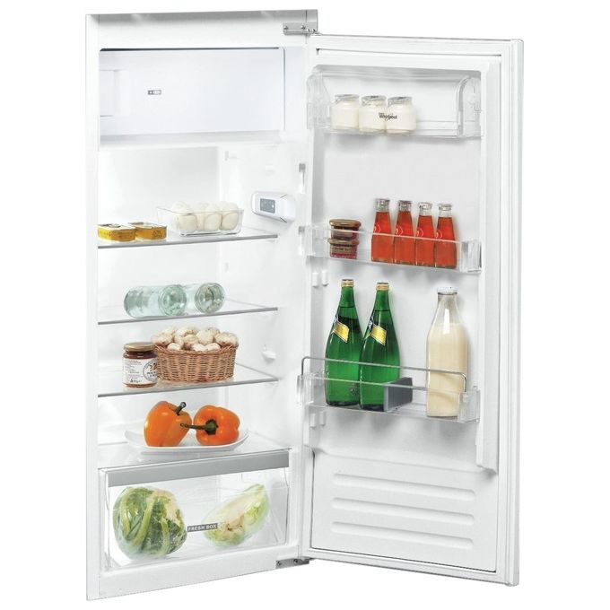Whirlpool ARG71912 Frigorifero Monoporta da Incasso 189 L 122 cm Classe E 36 dB 6° Senso colore Acciaio Inox