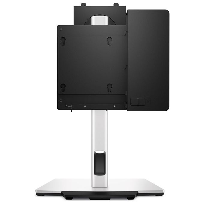 Dell DELL-CFS25 Supporto Monitor CFS25 Regolabile in Altezza 150 mm Rotazione ±45° Inclinazione -5° a +21° VESA 100x100 mm colore Argento