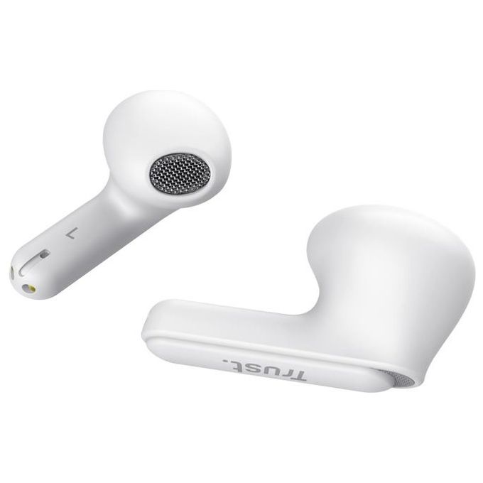 Trust Yavi Auricolare True Wireless Stereo (TWS) In-ear Musica e Chiamate USB tipo-C Bluetooth Bianco