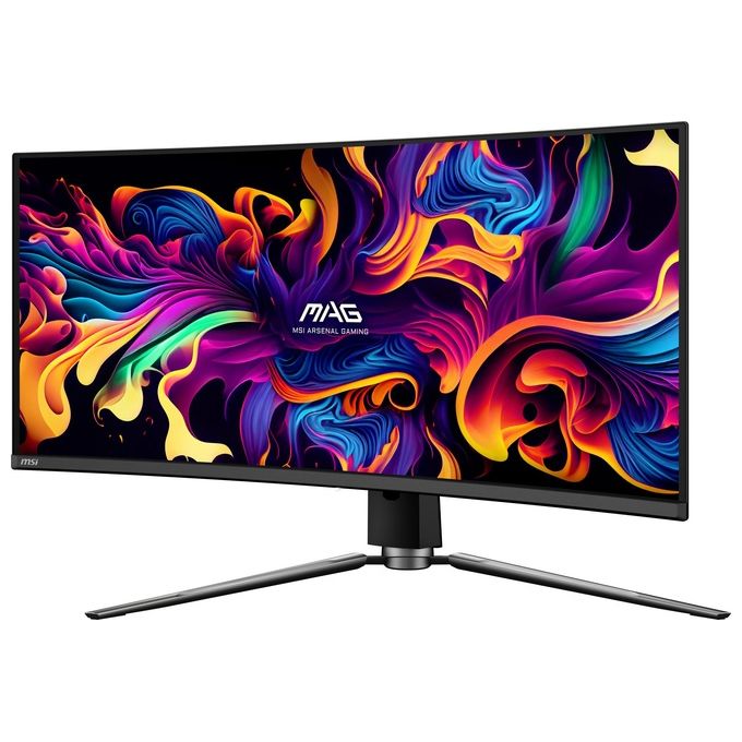 MSI MAG 341CQP QD-OLED Monitor Gaming 34'' UltraWide QHD 3440x1440 QD-OLED 175Hz 0,03ms HDR400 1800R colore Nero