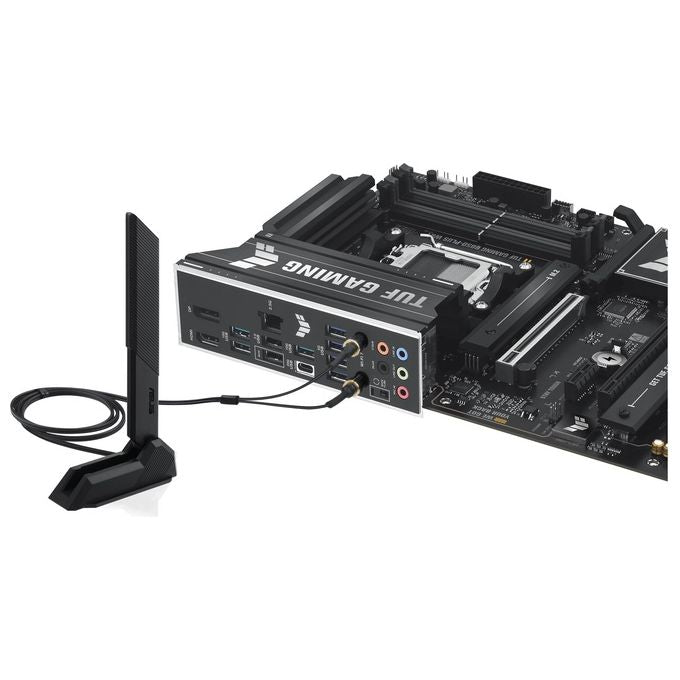 Asus TUF GAMING B850-PLUS WIFI Scheda Madre ATX Socket AM5 DDR5 PCIe 5.0 Wi-Fi 7 Ethernet 2.5Gb USB-C 20Gbps colore Nero