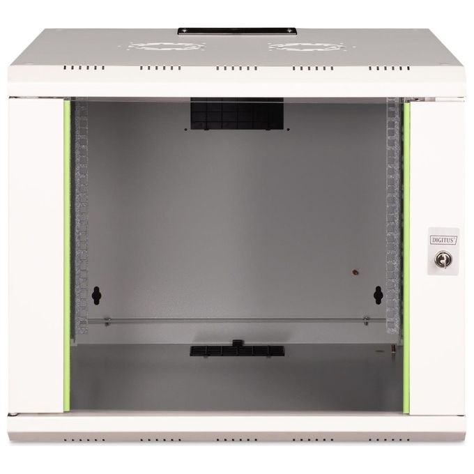Digitus Armadio 9 Unita' Da Muro Linea Soho (A)470 X (L)600 X (P)560 Mm. Colore Grigio Chiaro Ral7035