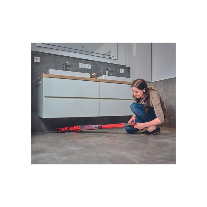 Einhell 3437110 CLEANEXXO Pulitore per pavimenti a batteria 18V Power X-Change 290 mm Boost autopulente senza batteria colore Rosso