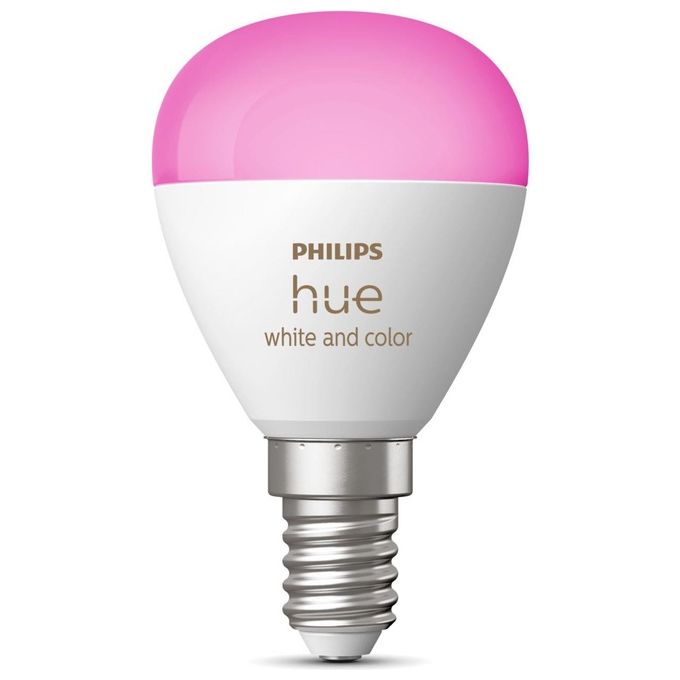 Philips Hue White and Color Ambiance Lampadina Connessa E14
