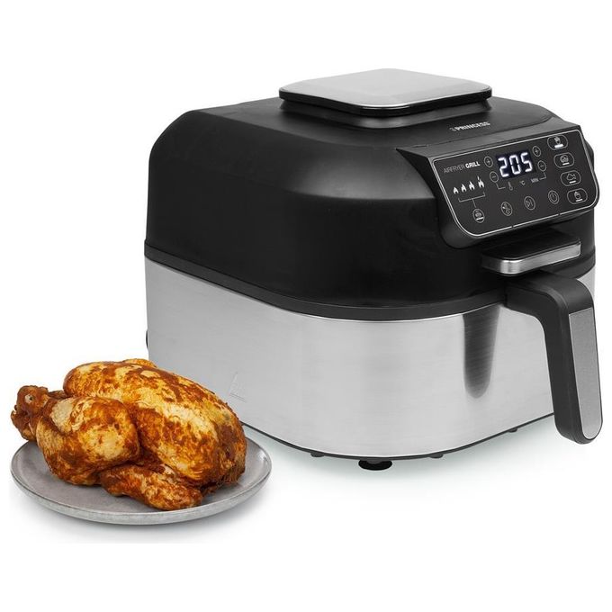 Princess 01.182092.01.001 Friggitrice ad aria 5.6 L 1760 W 4 Programmi Display Digitale Grill 2 in 1 colore Nero
