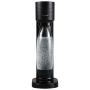 SodaStream 2270273 Gaia Gasatore d'Acqua con Bottiglia PET 1L Cilindro CQC ad Aggancio Rapido colore Nero