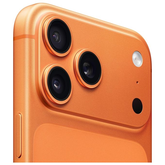 Apple MFYN4QL-A iPhone 17 Pro Max Smartphone 256GB 5G Display 6.9'' OLED A19 Pro Tripla Fotocamera 48MP colore Arancione Cosmico