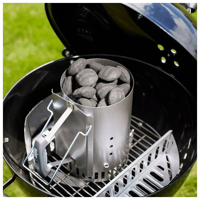 Weber Bricchetti a Base di Cocco 8Kg Nero