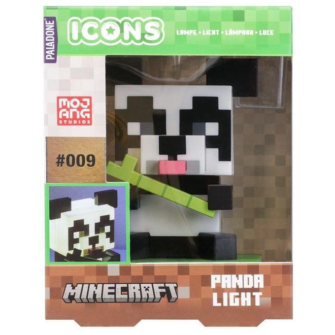 Paladone Lampada da Scrivania Icons Minecraft Panda
