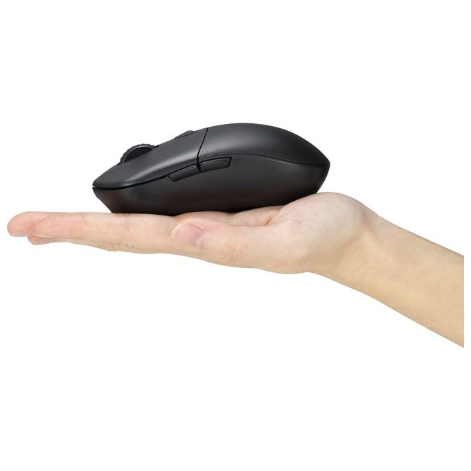 Kensington K75507EU Mouse ricaricabile MY430 EQ 6 pulsanti 2400 DPI connessione wireless Bluetooth USB-C colore Nero