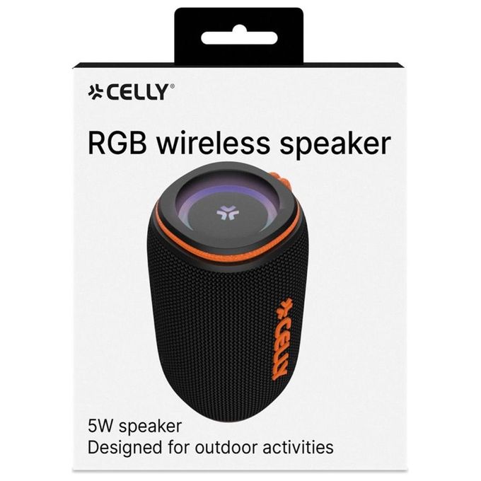 Celly Wireless Speaker 5W Arancione