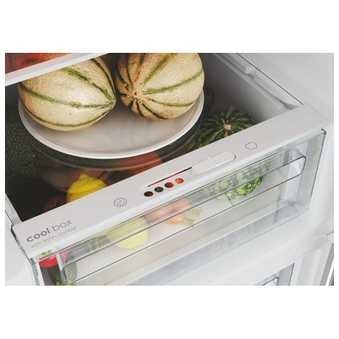 Candy CCE4T620DS Fresco Frigorifero Combinato 377 L 200 cm Classe D 38 dB Total No Frost Wi-Fi colore Argento