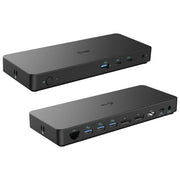 I-tec C31TRIPLEDOCKPDPRO2IT Docking Station USB-C Triple Display Gen 2 Pro 3 Monitor 4K 2x DisplayPort 1x HDMI Power Delivery 100W Ethernet Gigabit colore Nero